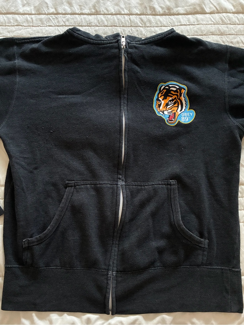 Obey Zip Up Hoodie